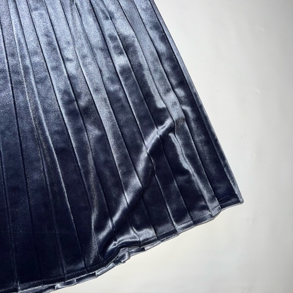 Worthington Skirt Women’s 12 Petite Blue Polyester Blend Elastic Waist NWT - Picture 7 of 12